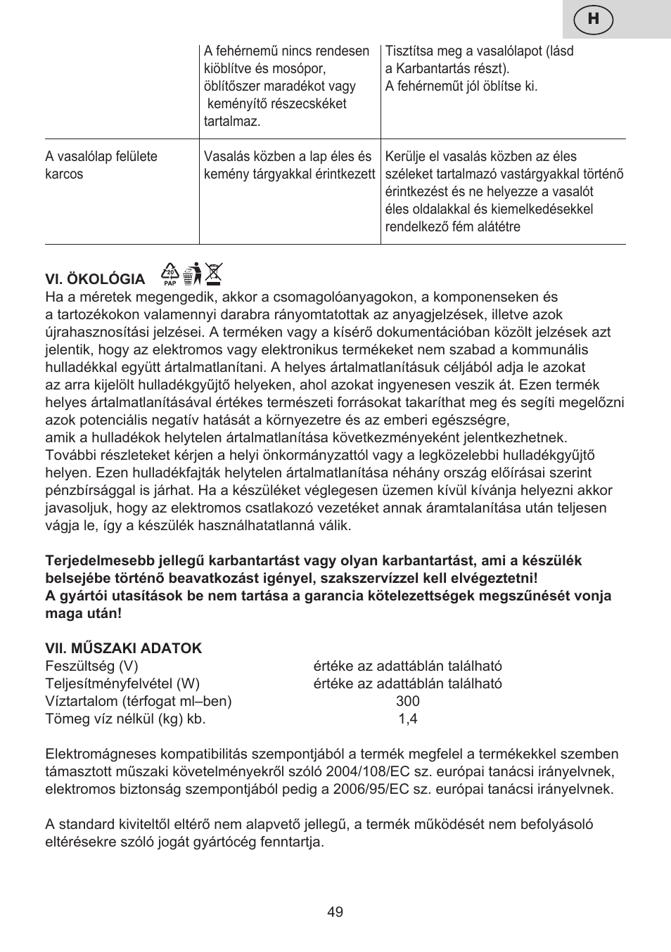 ETA Digi Lancetta User Manual | Page 49 / 92