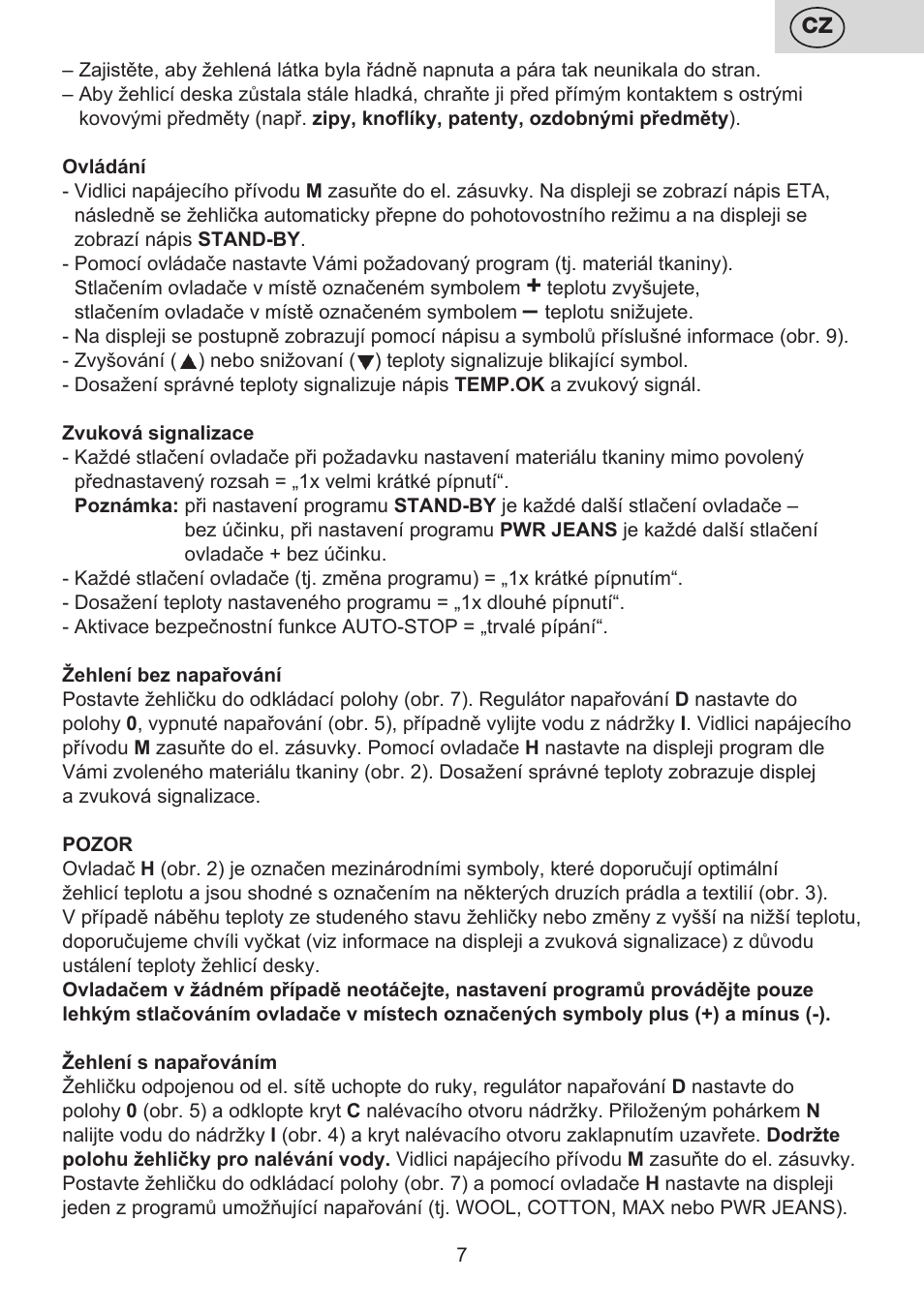 ETA Digi Lancetta User Manual | Page 7 / 92