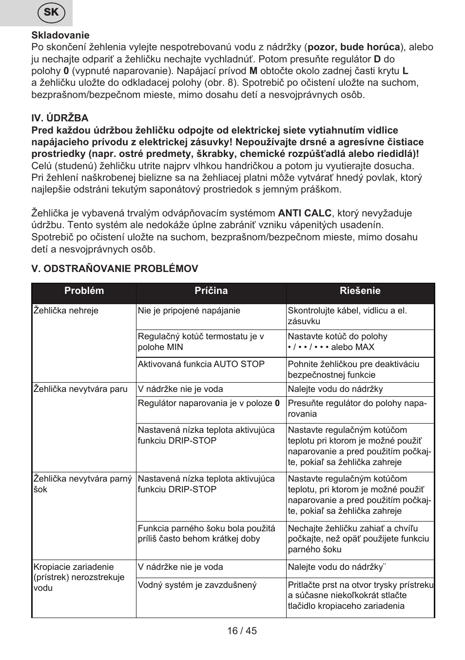 ETA Viento User Manual | Page 16 / 48