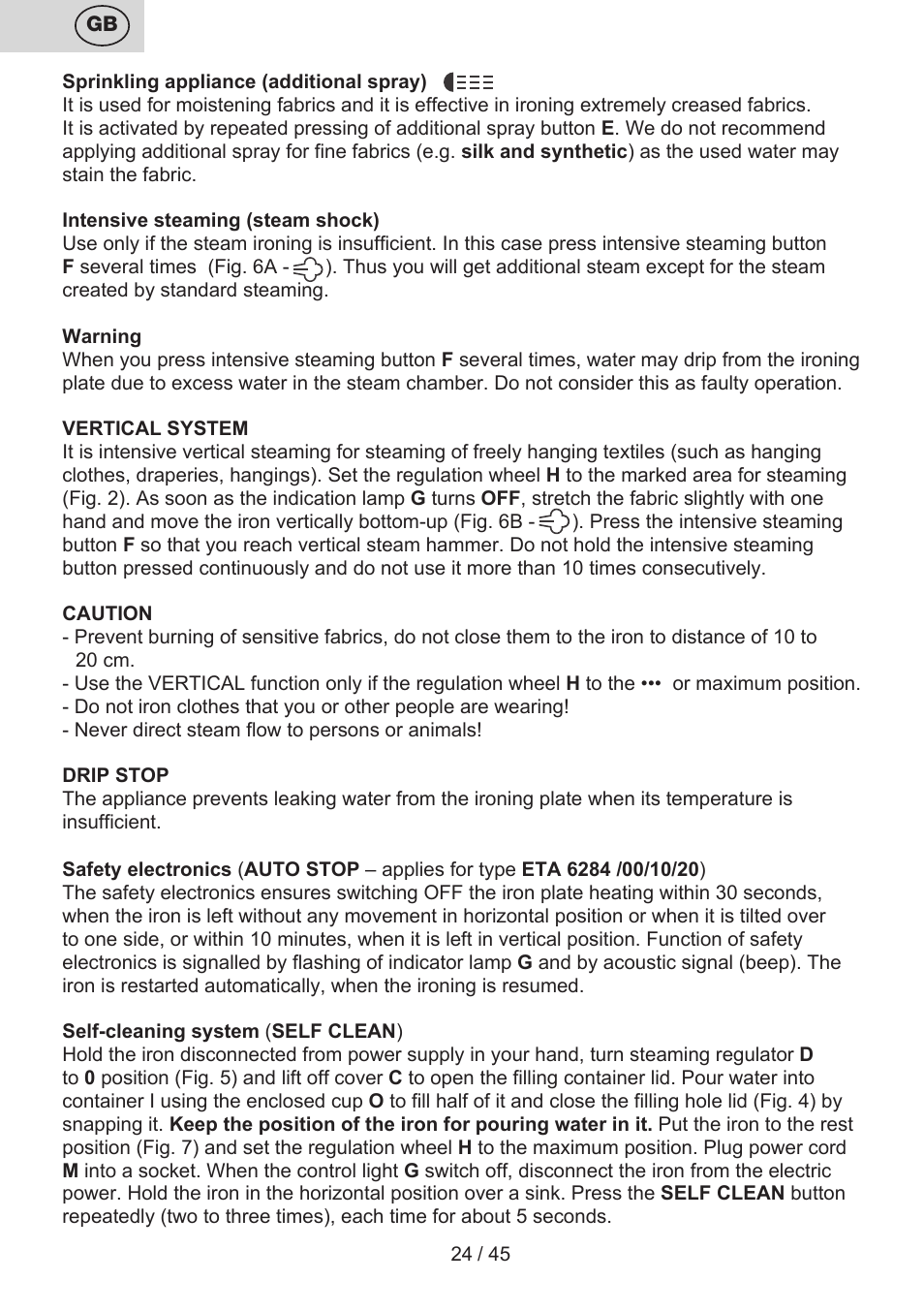 ETA Viento User Manual | Page 24 / 48