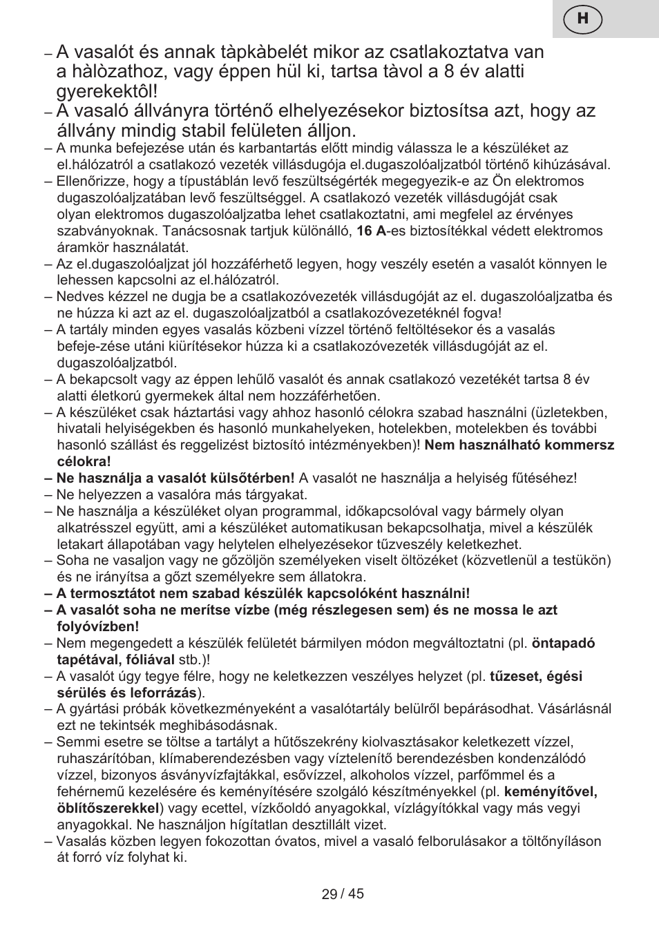 ETA Viento User Manual | Page 29 / 48
