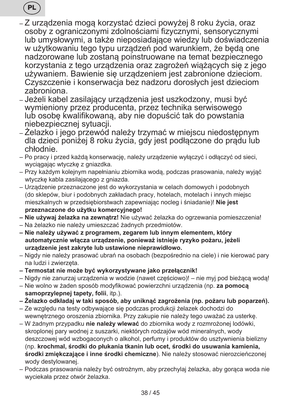 ETA Viento User Manual | Page 38 / 48