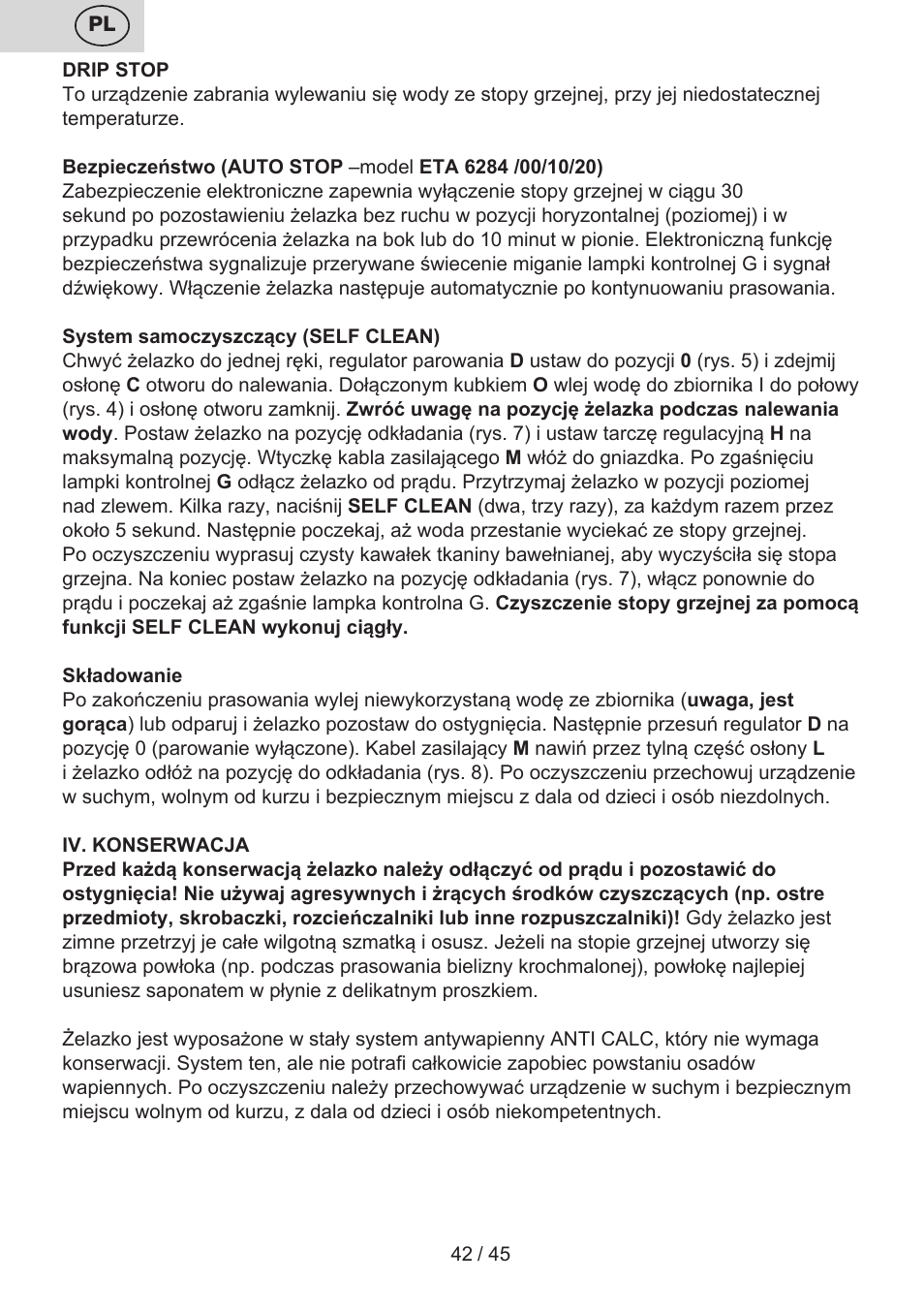 ETA Viento User Manual | Page 42 / 48