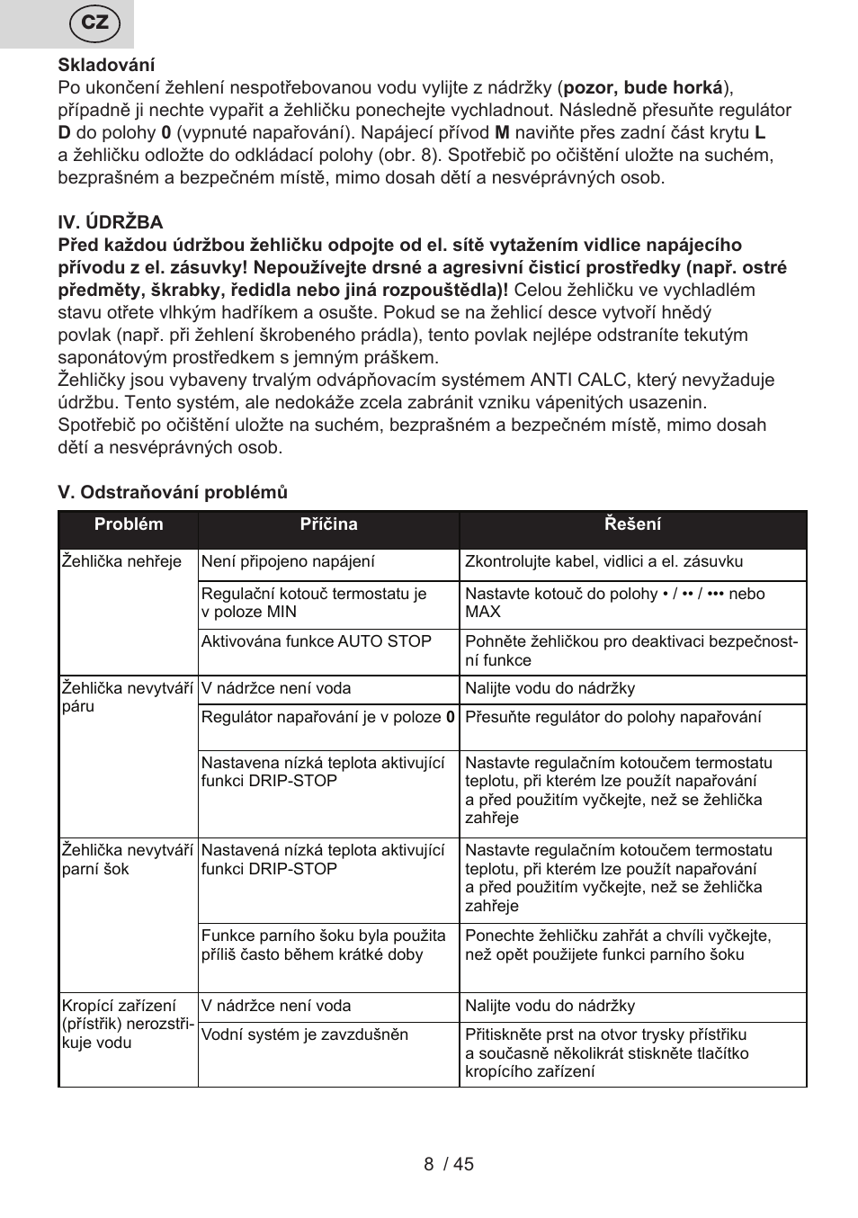 ETA Viento User Manual | Page 8 / 48