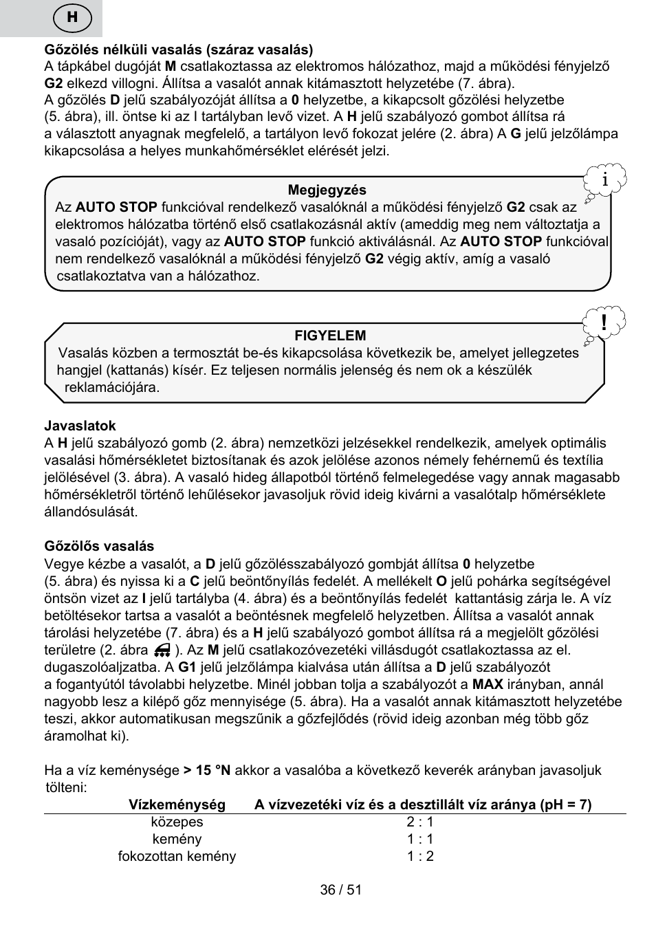 ETA Maesta User Manual | Page 36 / 56