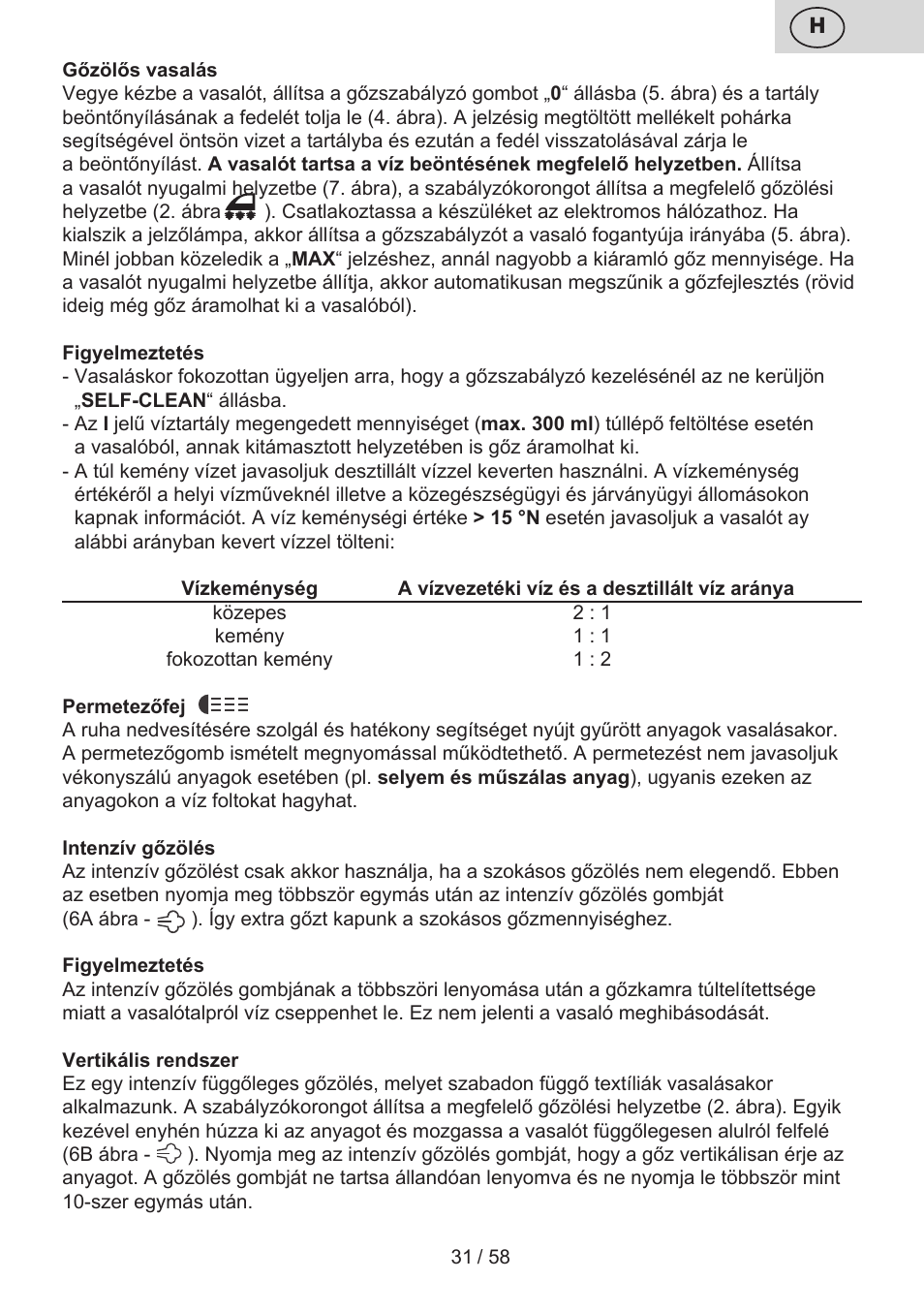 ETA Lancetta User Manual | Page 31 / 60