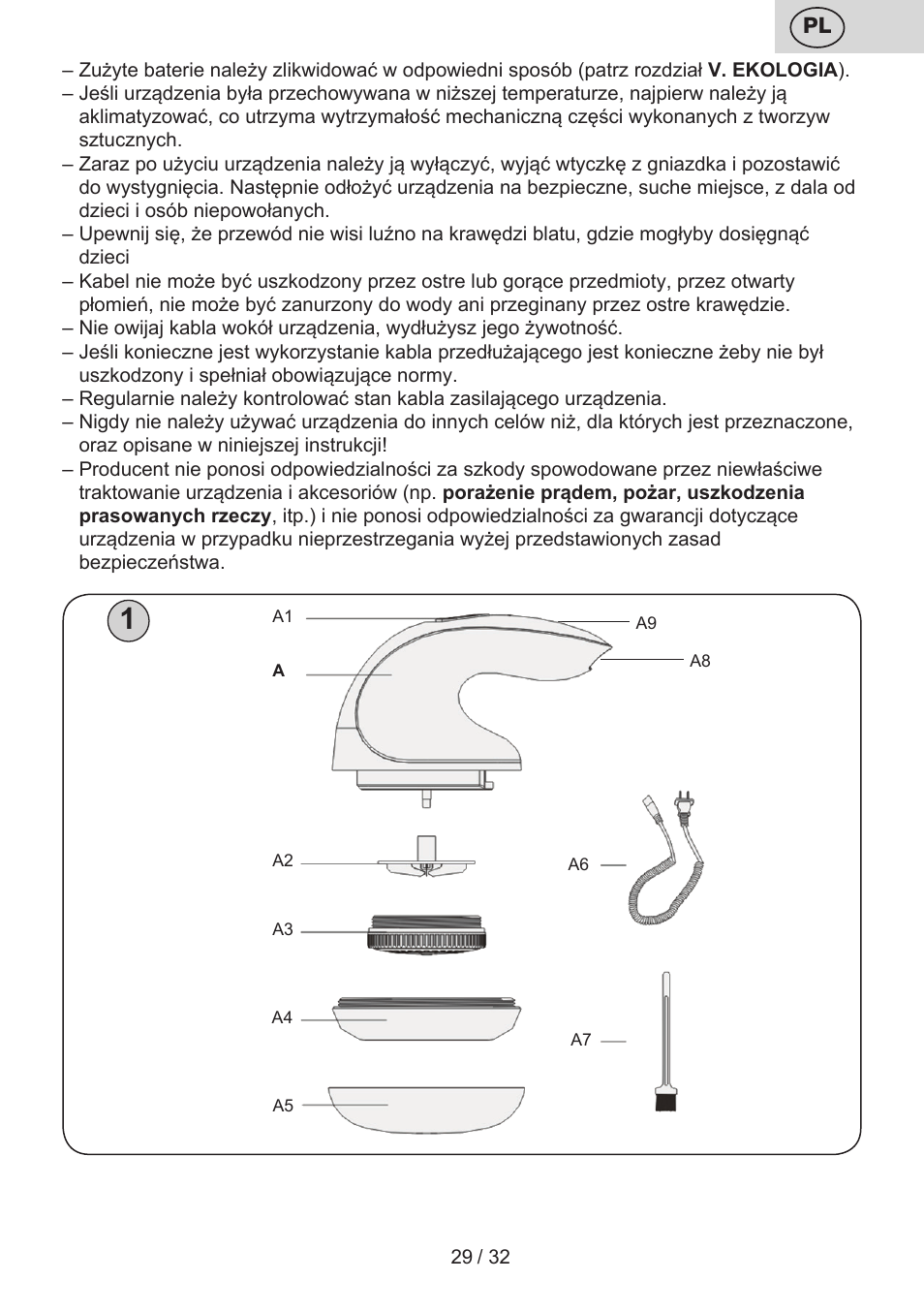 ETA Linty User Manual | Page 29 / 36