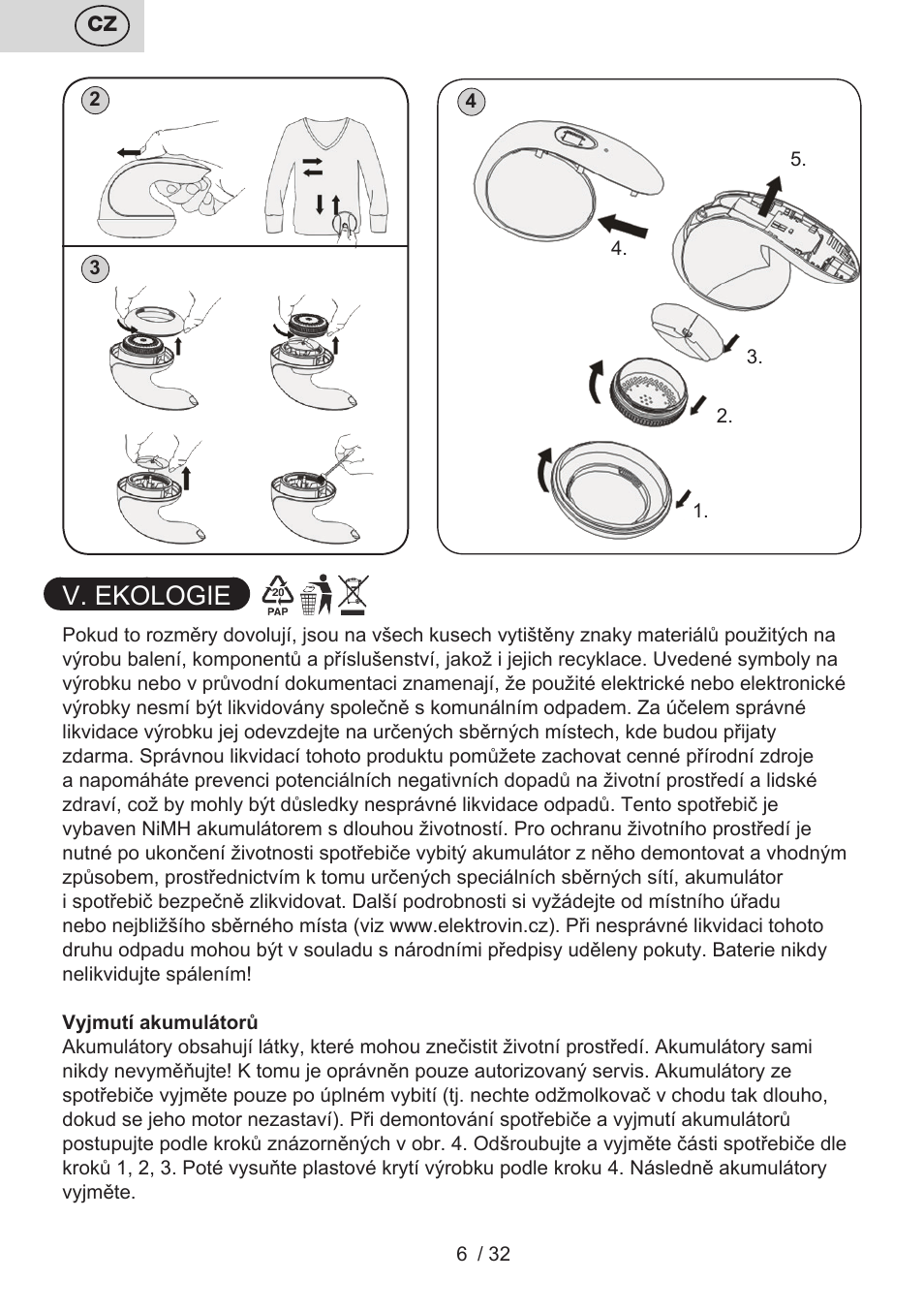 V. ekologie | ETA Linty User Manual | Page 6 / 36