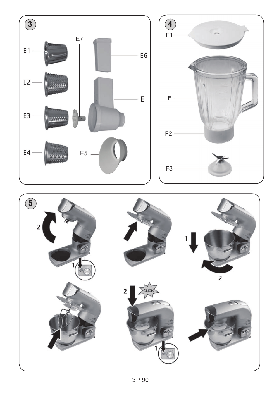 ETA Gratus Maxipasta User Manual | Page 3 / 92