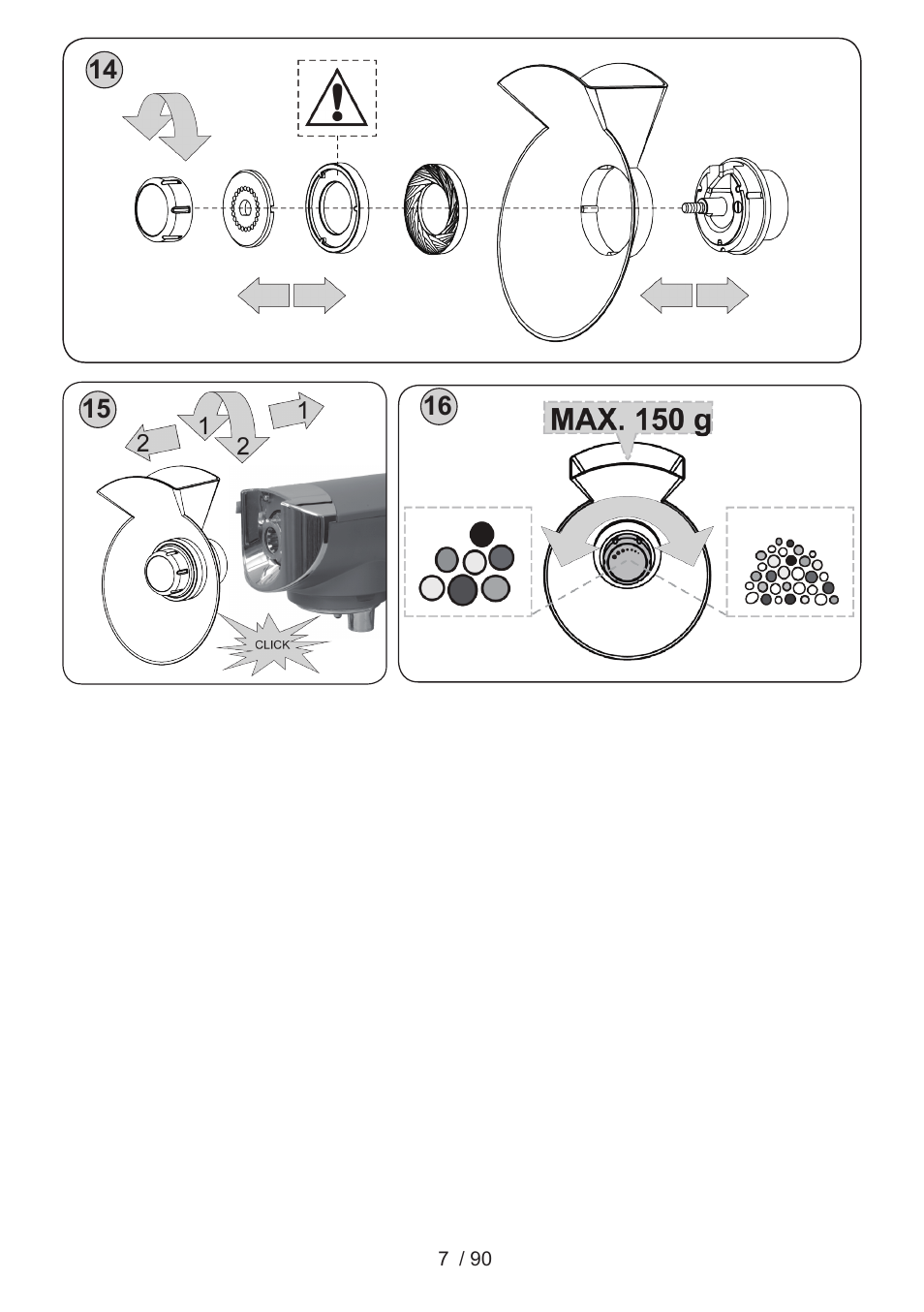 ETA Gratus Maxipasta User Manual | Page 7 / 92