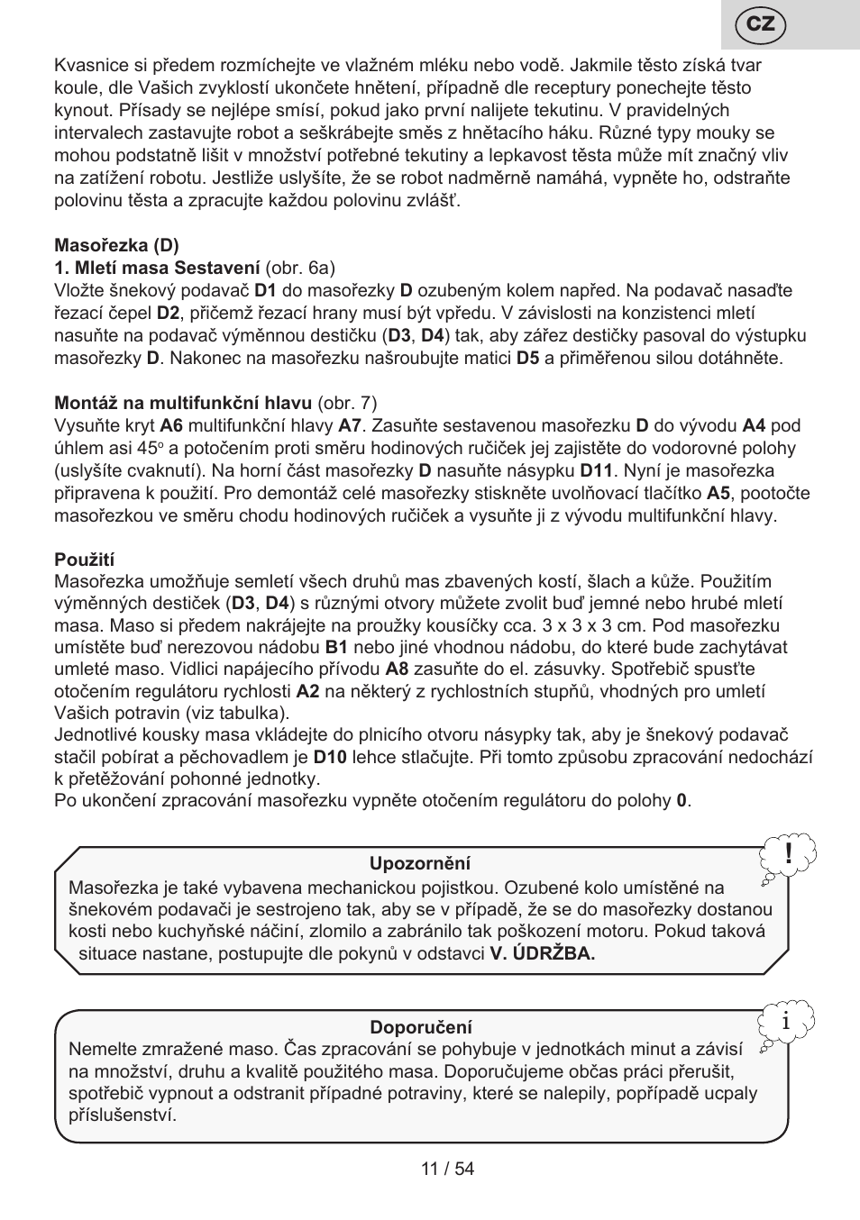 ETA Mezo User Manual | Page 11 / 56