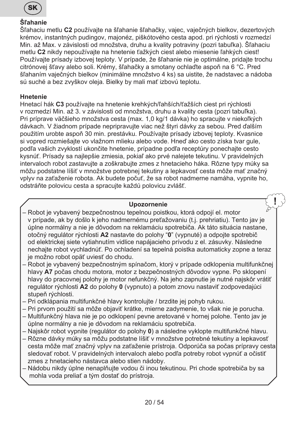 ETA Mezo User Manual | Page 20 / 56