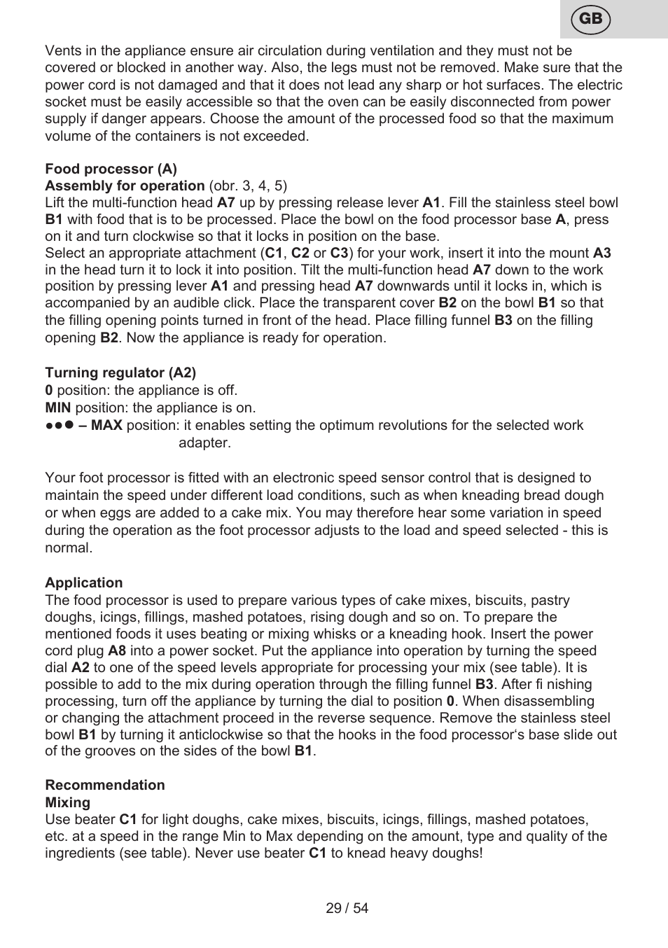 ETA Mezo User Manual | Page 29 / 56