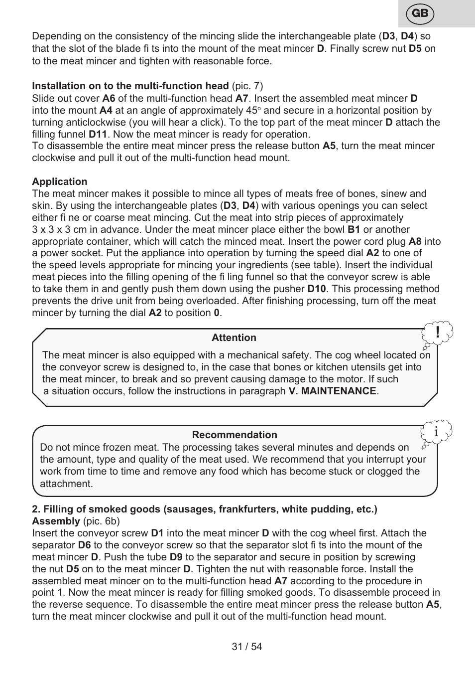 ETA Mezo User Manual | Page 31 / 56