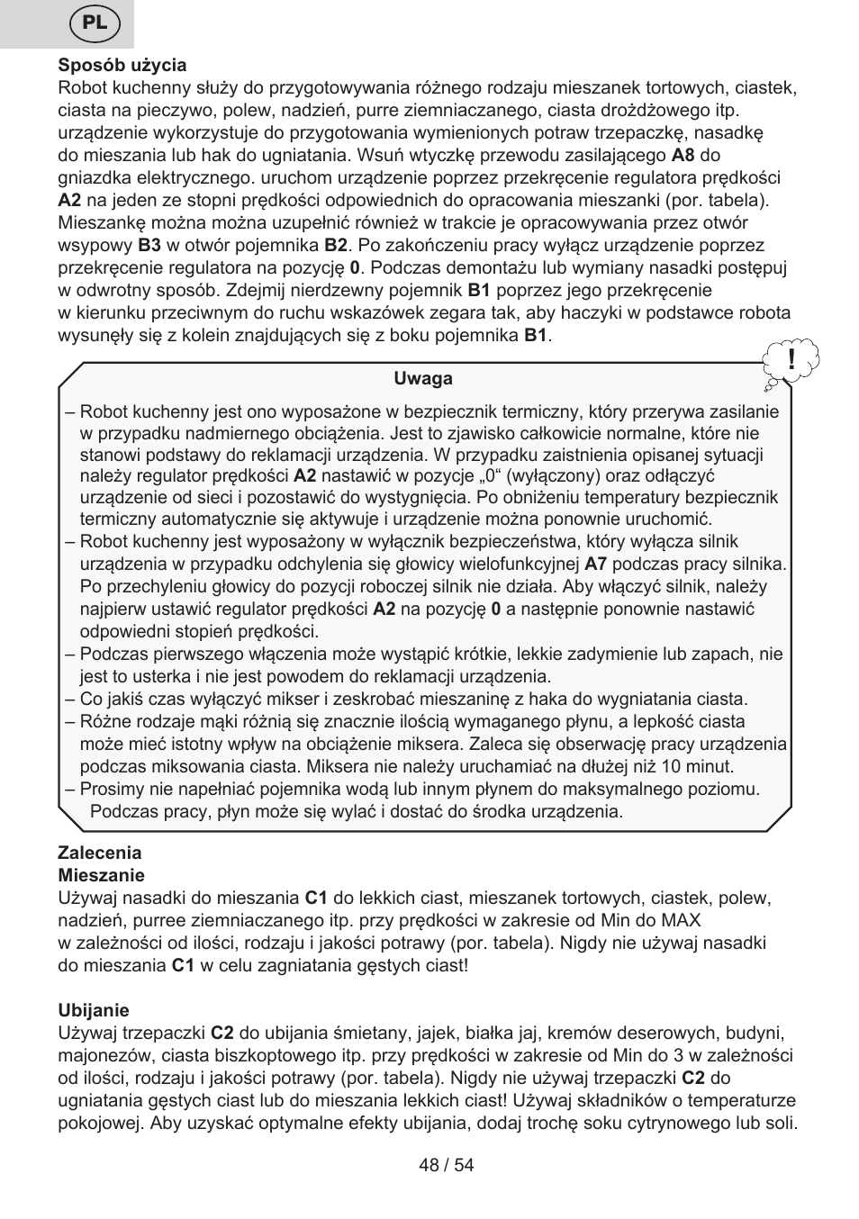 ETA Mezo User Manual | Page 48 / 56