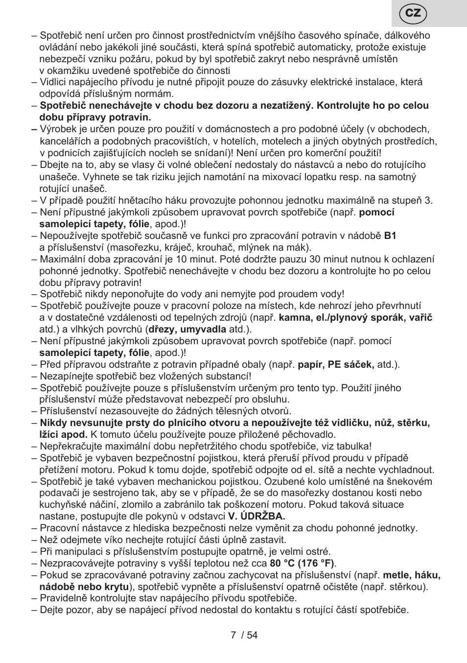 ETA Mezo User Manual | Page 7 / 56