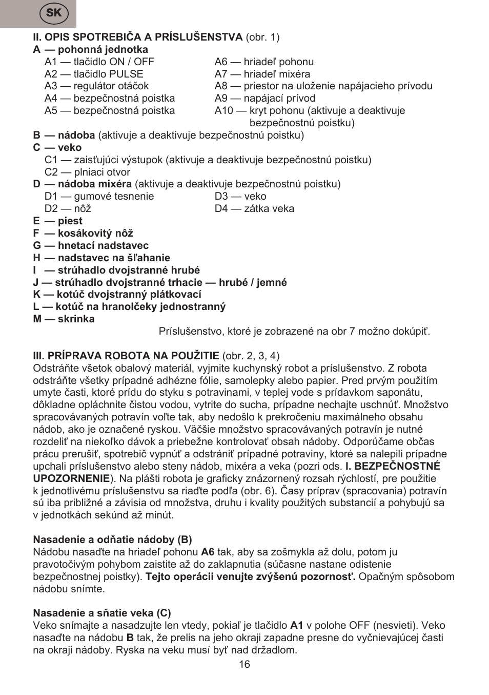 ETA Bross User Manual | Page 16 / 68