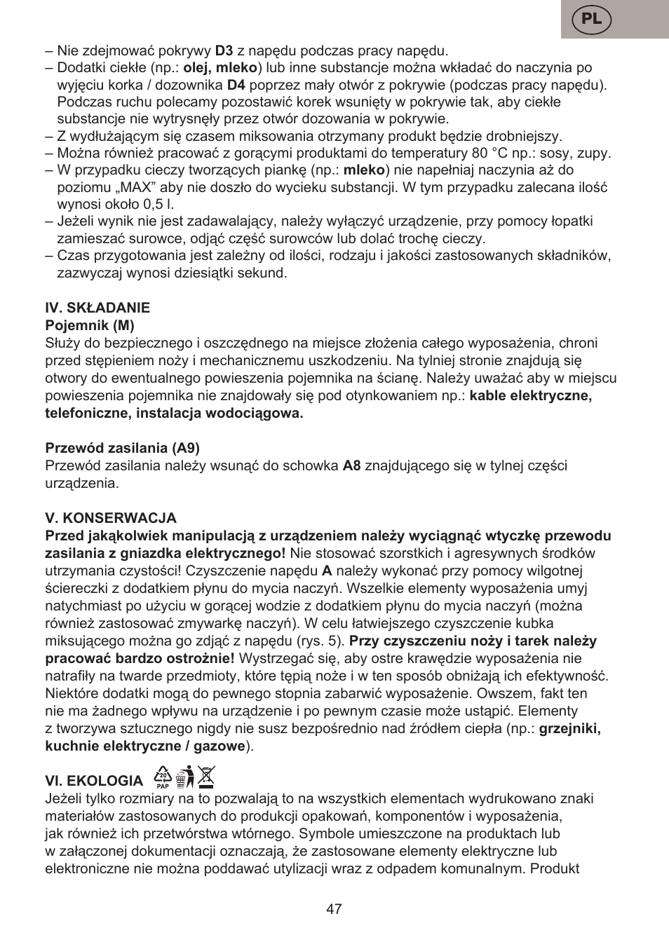 ETA Bross User Manual | Page 47 / 68