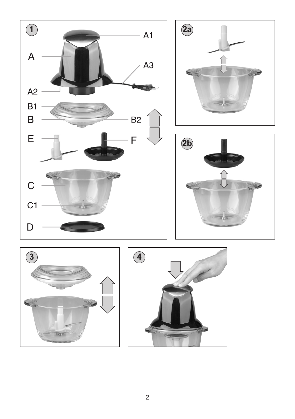 ETA Choppic User Manual | Page 2 / 32