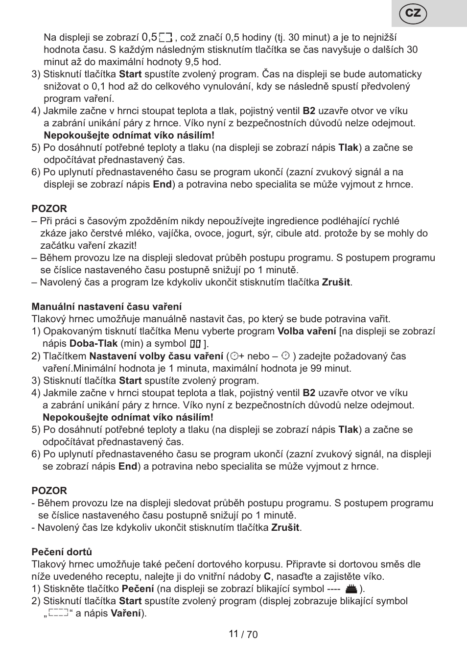 ETA Biopot User Manual | Page 11 / 72