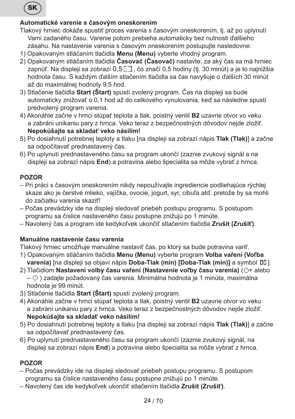 ETA Biopot User Manual | Page 24 / 72