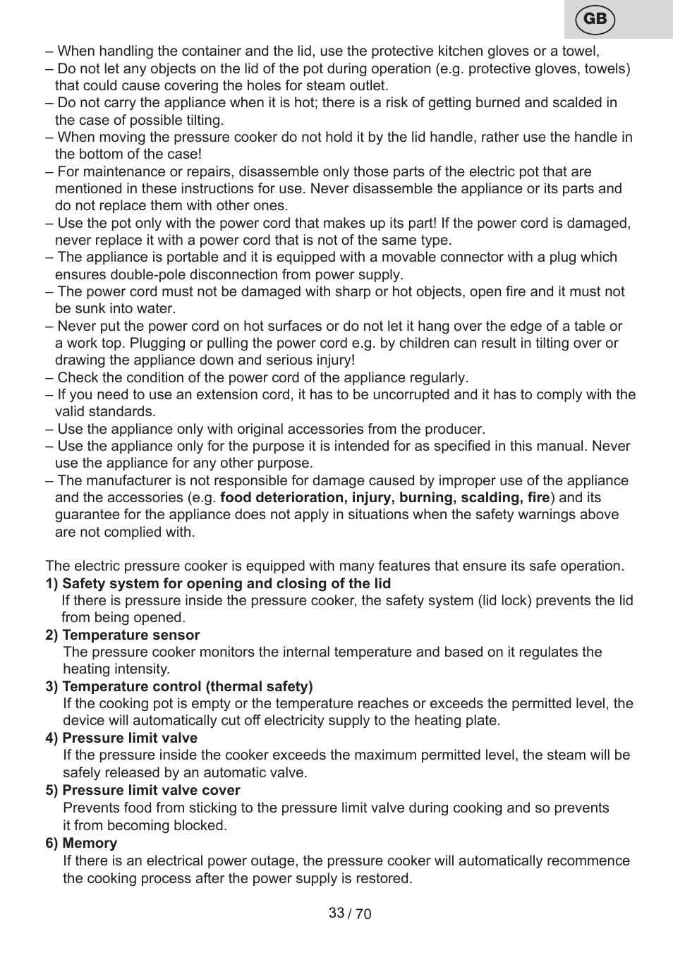 ETA Biopot User Manual | Page 33 / 72