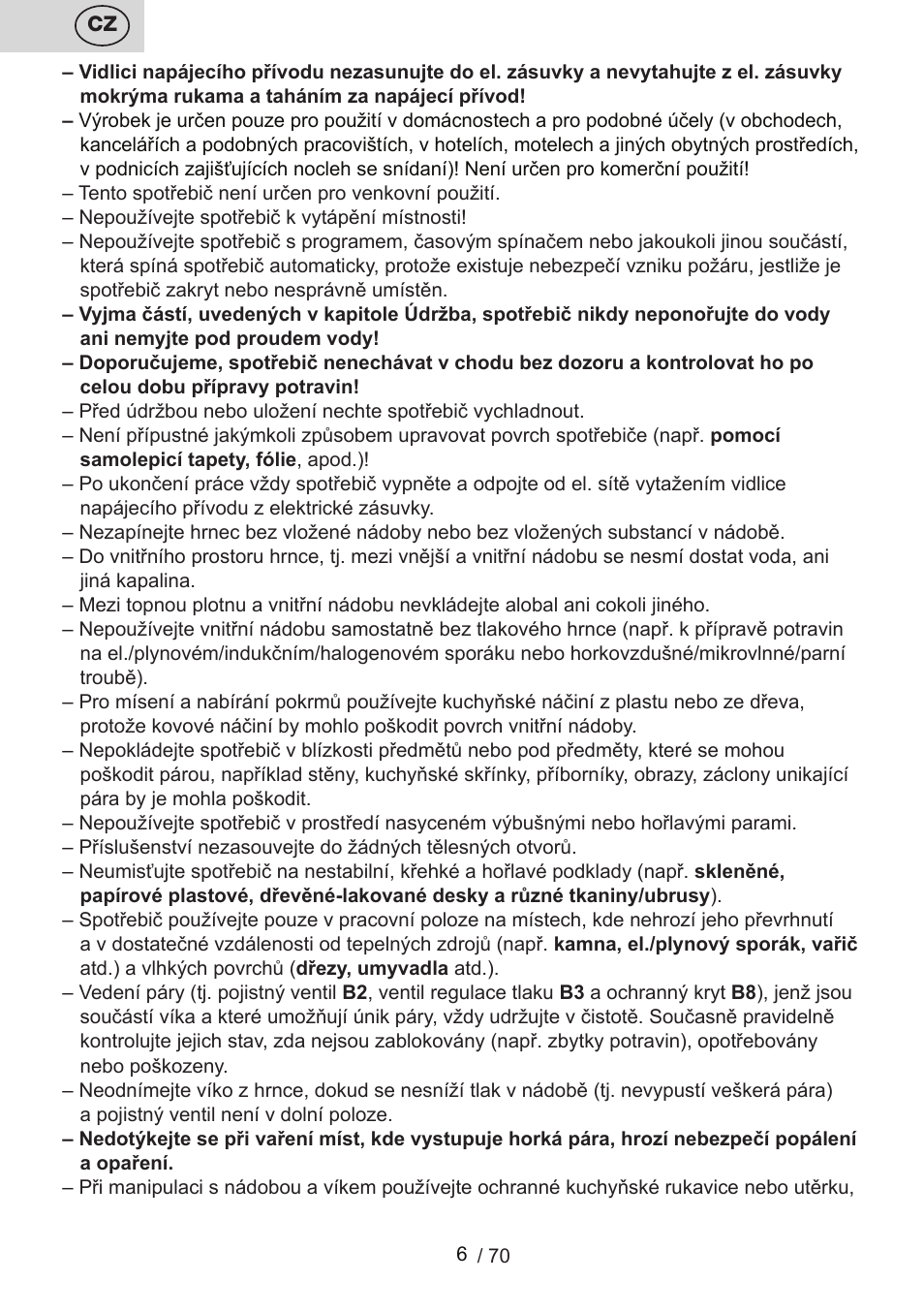 ETA Biopot User Manual | Page 6 / 72