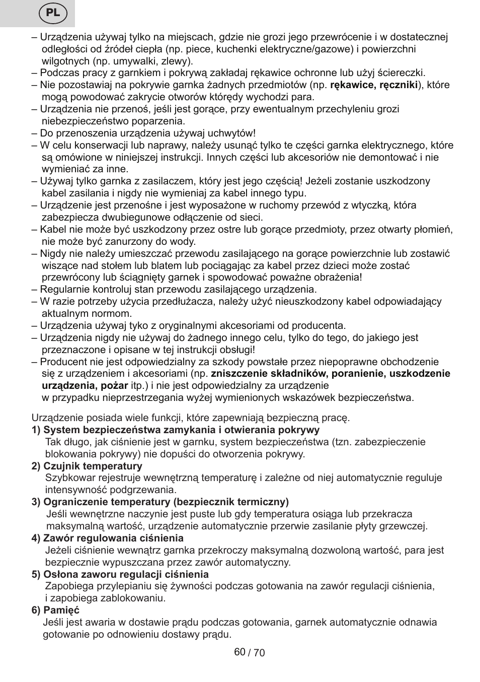 ETA Biopot User Manual | Page 60 / 72