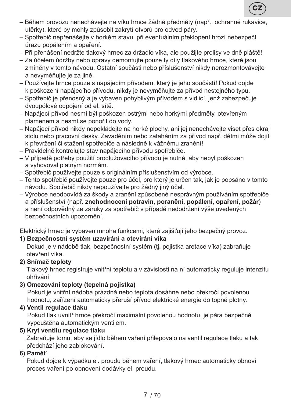 ETA Biopot User Manual | Page 7 / 72