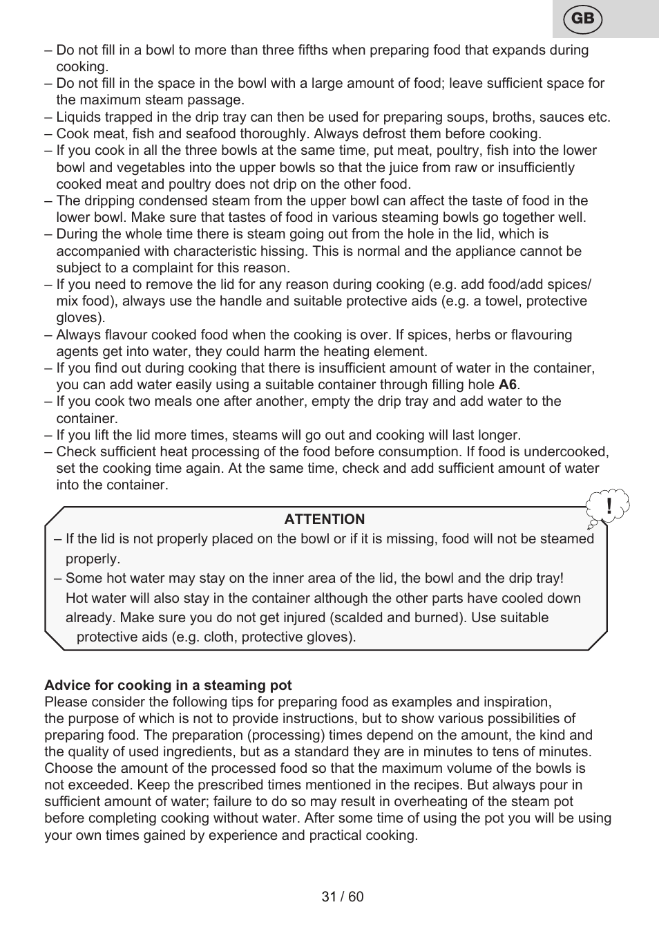 ETA Calderon User Manual | Page 31 / 64