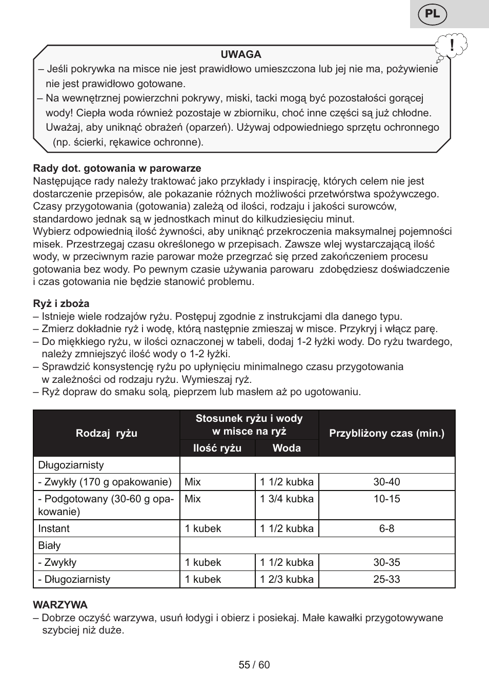 ETA Calderon User Manual | Page 55 / 64