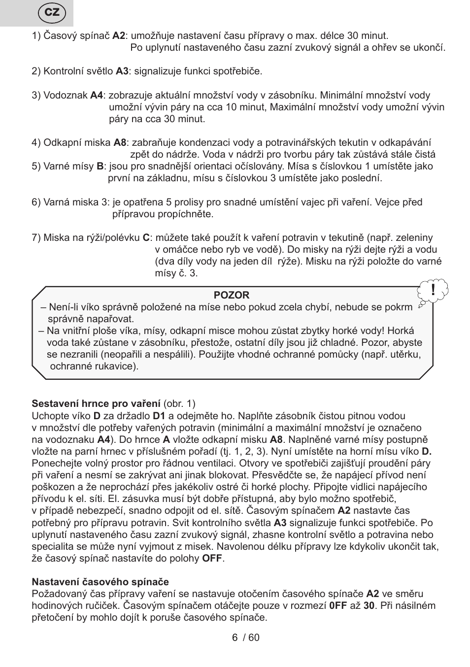 ETA Calderon User Manual | Page 6 / 64