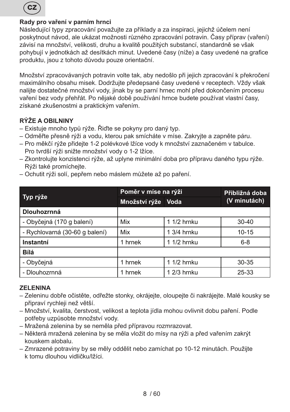 ETA Calderon User Manual | Page 8 / 64