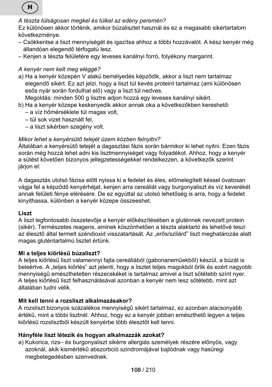 ETA Duplica Vital User Manual | Page 108 / 212