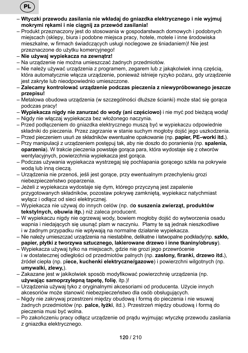 ETA Duplica Vital User Manual | Page 120 / 212