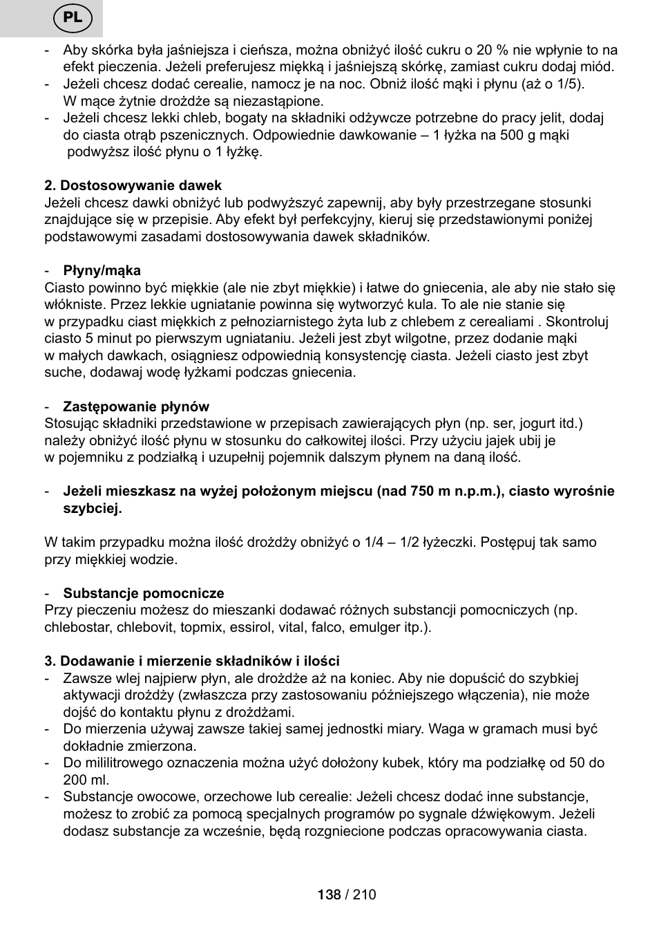 ETA Duplica Vital User Manual | Page 138 / 212