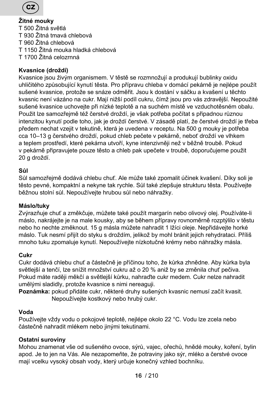 ETA Duplica Vital User Manual | Page 16 / 212