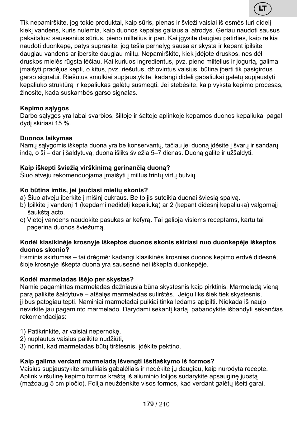 ETA Duplica Vital User Manual | Page 179 / 212