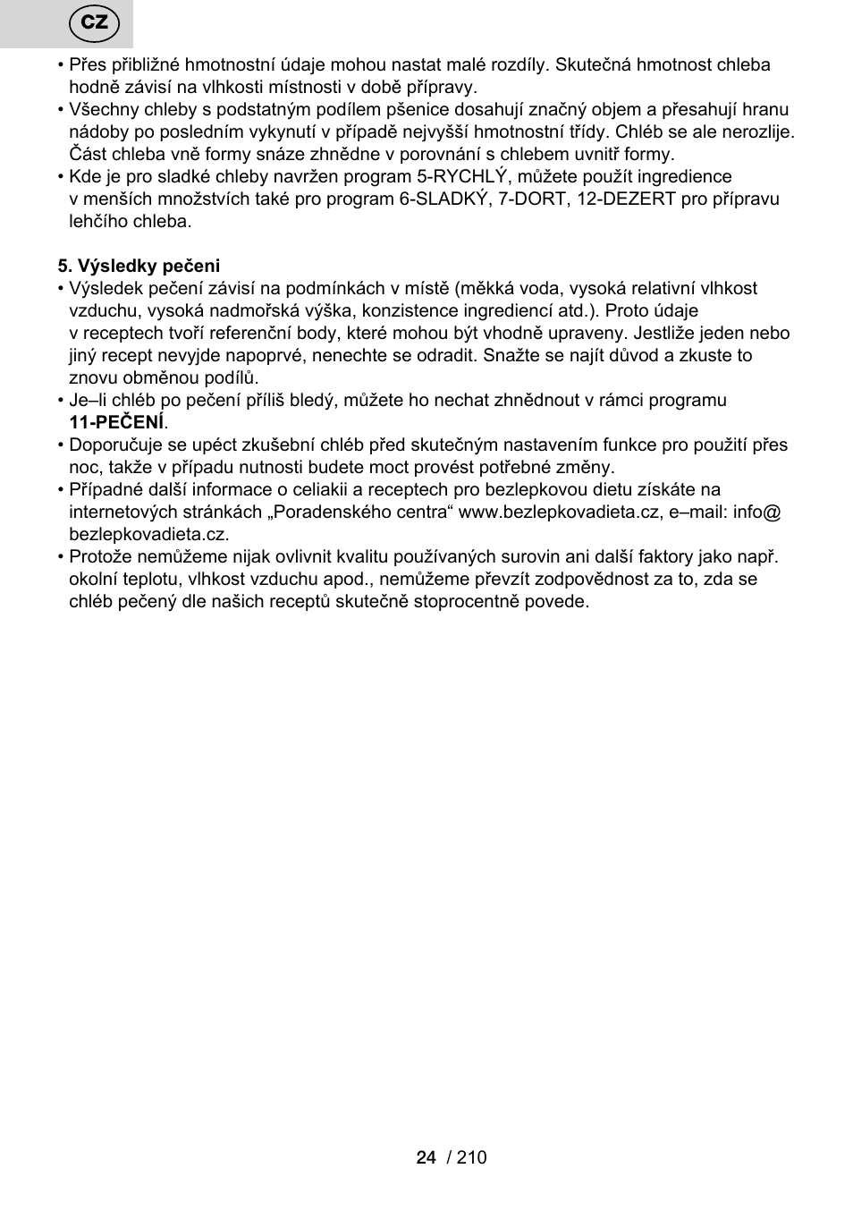 ETA Duplica Vital User Manual | Page 24 / 212
