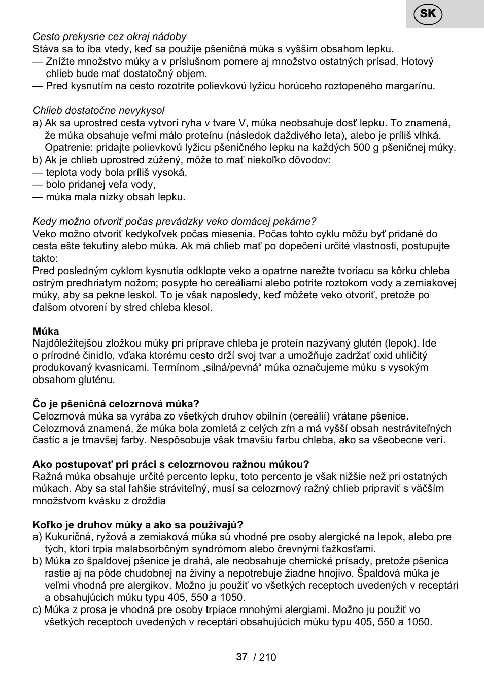 ETA Duplica Vital User Manual | Page 37 / 212