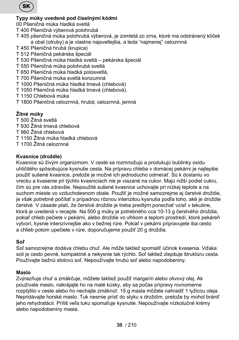 ETA Duplica Vital User Manual | Page 38 / 212