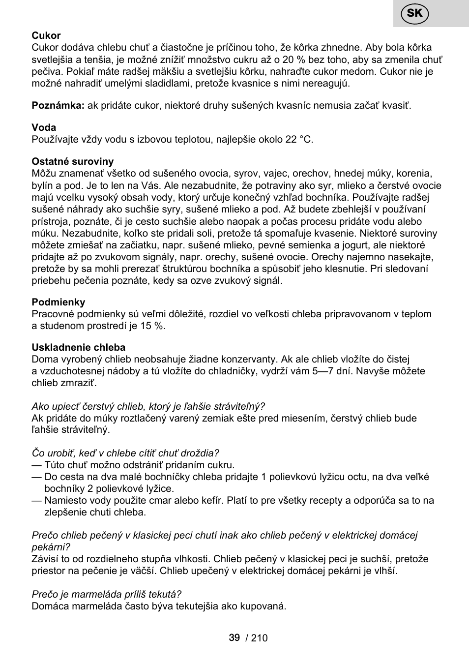 ETA Duplica Vital User Manual | Page 39 / 212