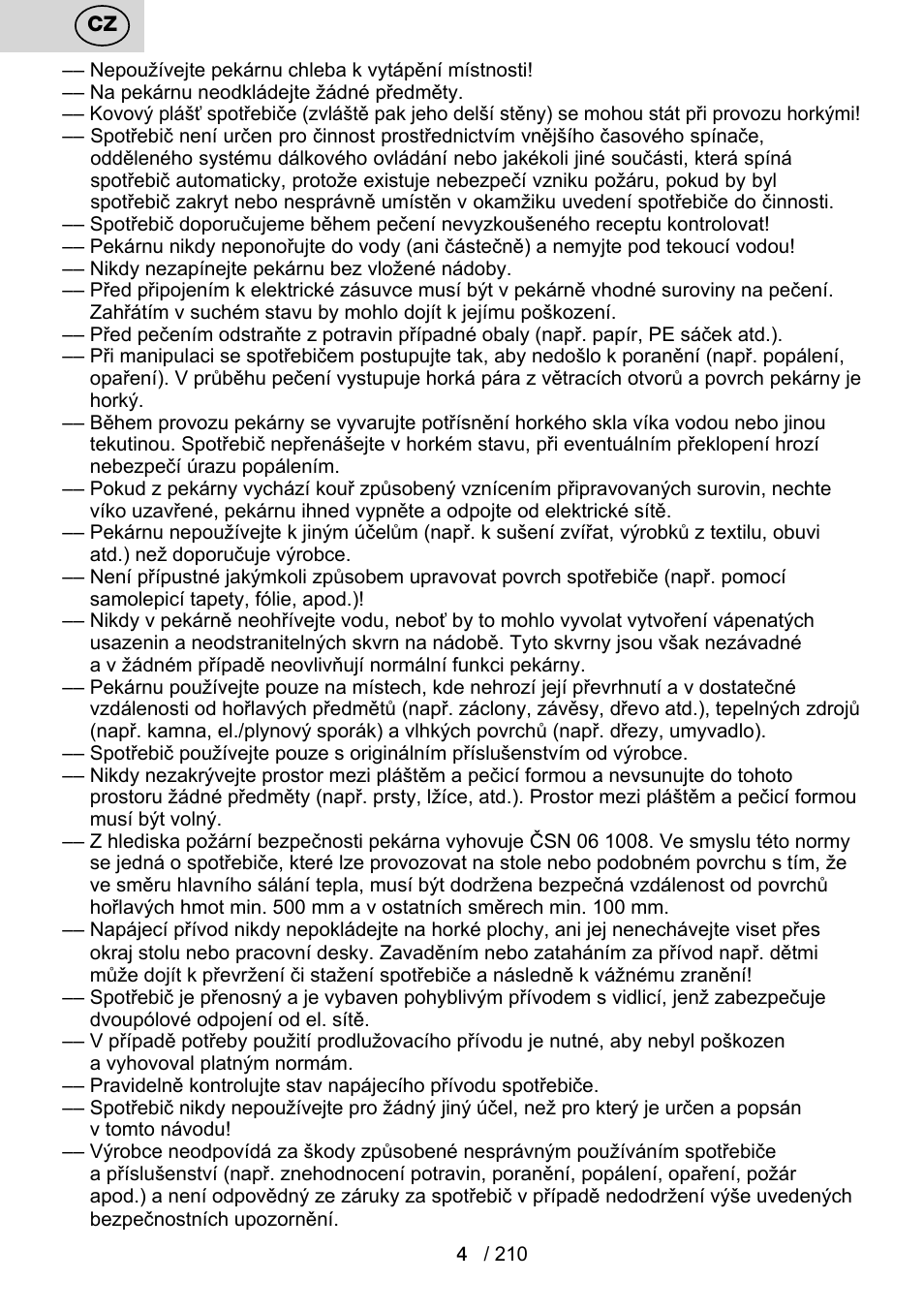 ETA Duplica Vital User Manual | Page 4 / 212