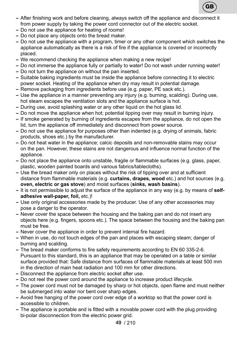 ETA Duplica Vital User Manual | Page 49 / 212