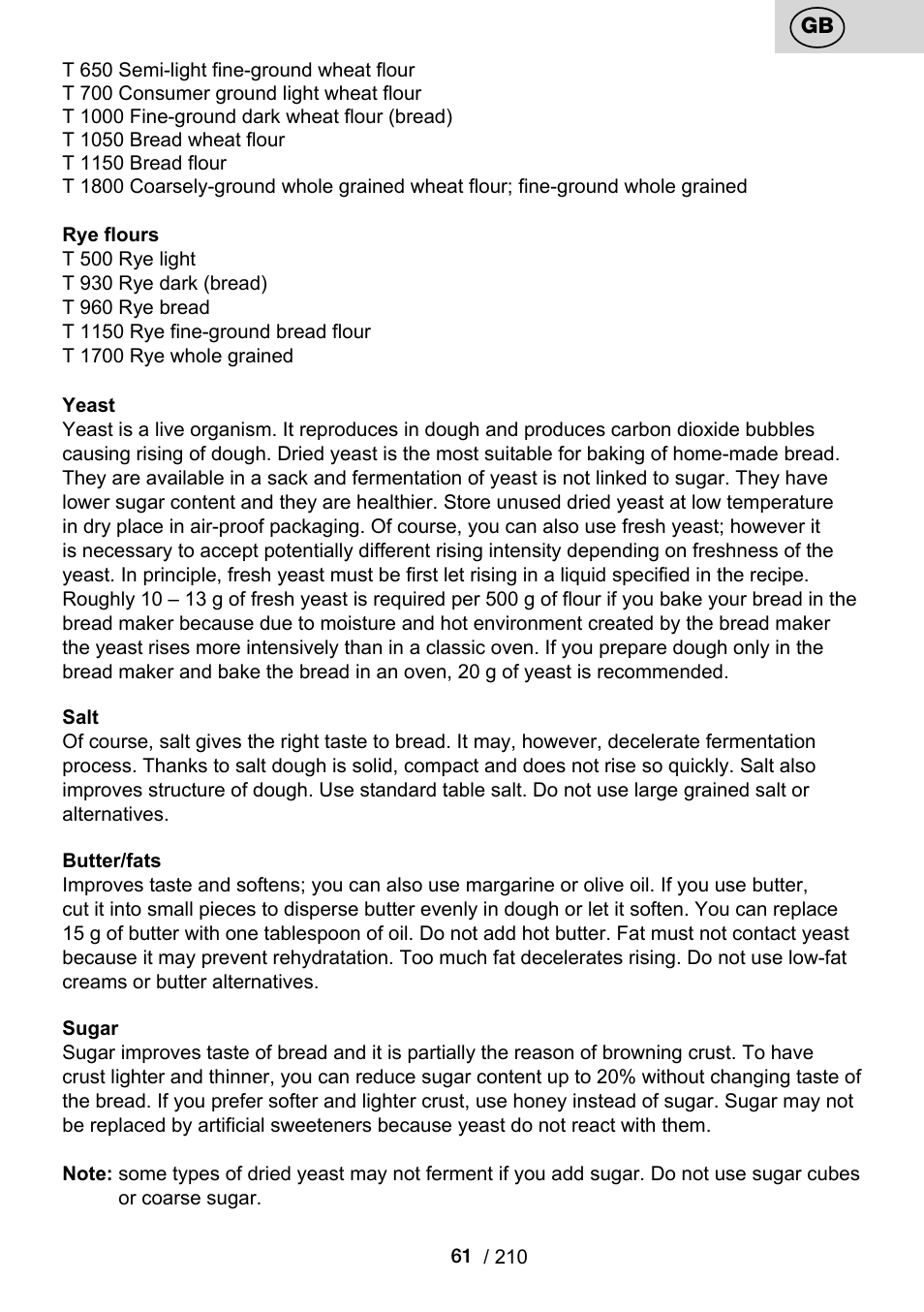 ETA Duplica Vital User Manual | Page 61 / 212