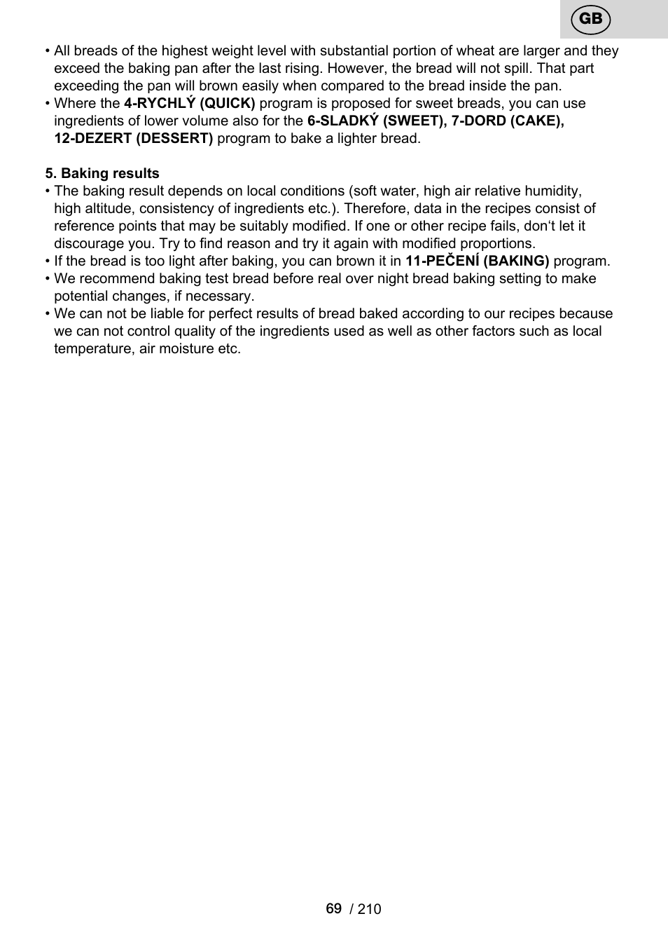 ETA Duplica Vital User Manual | Page 69 / 212