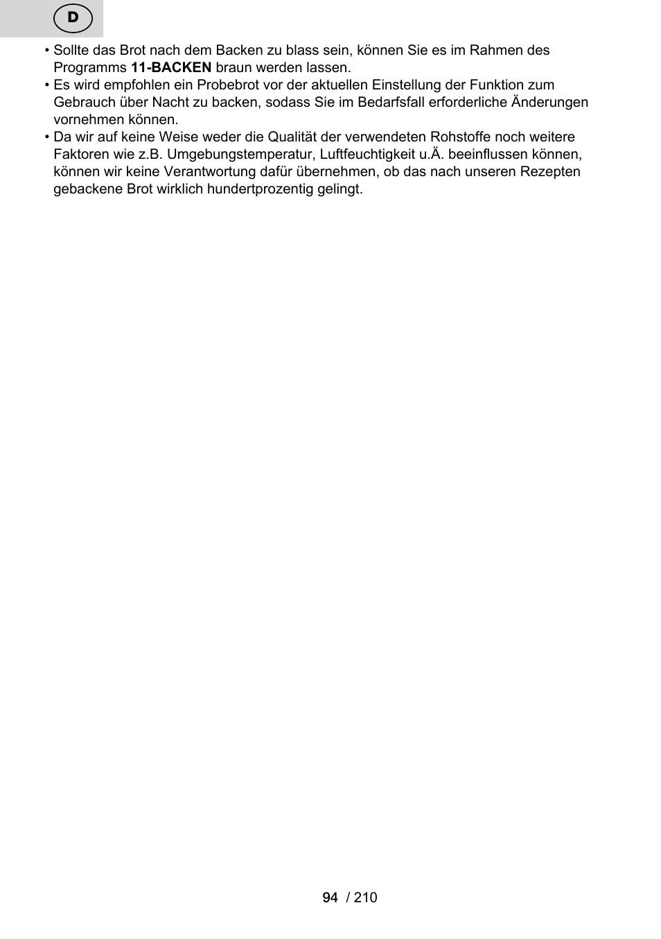 ETA Duplica Vital User Manual | Page 94 / 212