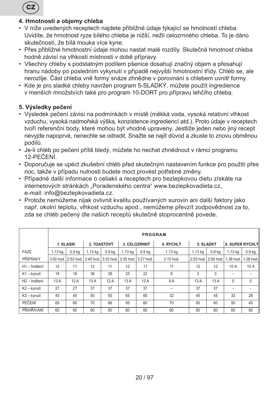 ETA Crustum User Manual | Page 20 / 100