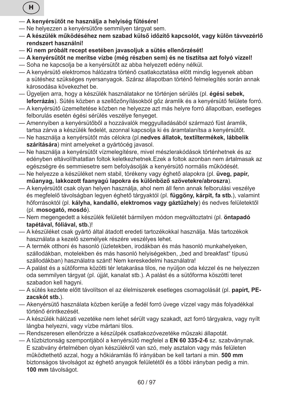 ETA Crustum User Manual | Page 60 / 100