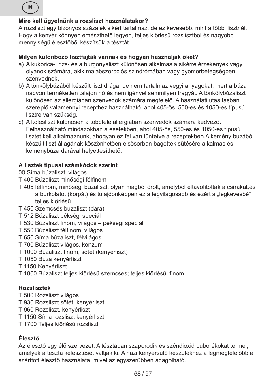 ETA Crustum User Manual | Page 68 / 100
